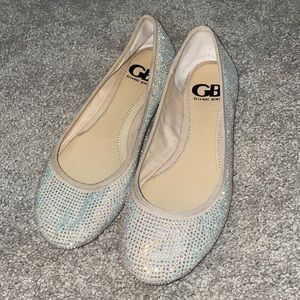 Gianni Bini Studded Rhinestone Flats